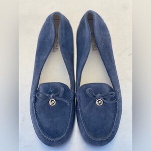 NEW ⭐️ MICHAEL Michael Kors Blue Suede Loafers Size 9.5 Women’s